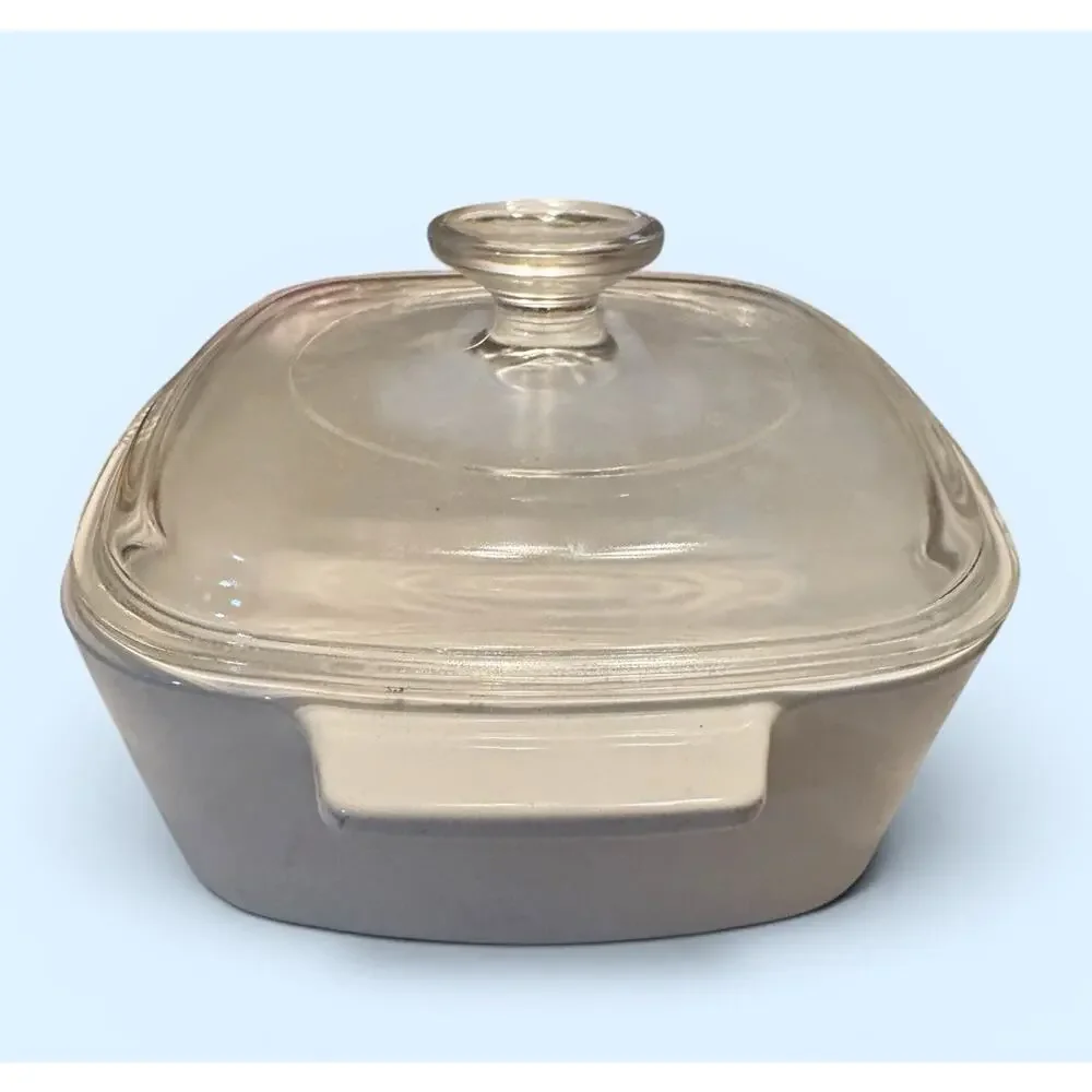 Corningware Yellow Daisy Floral Bouquet 1.5 Qt Casserole Dish W Lid